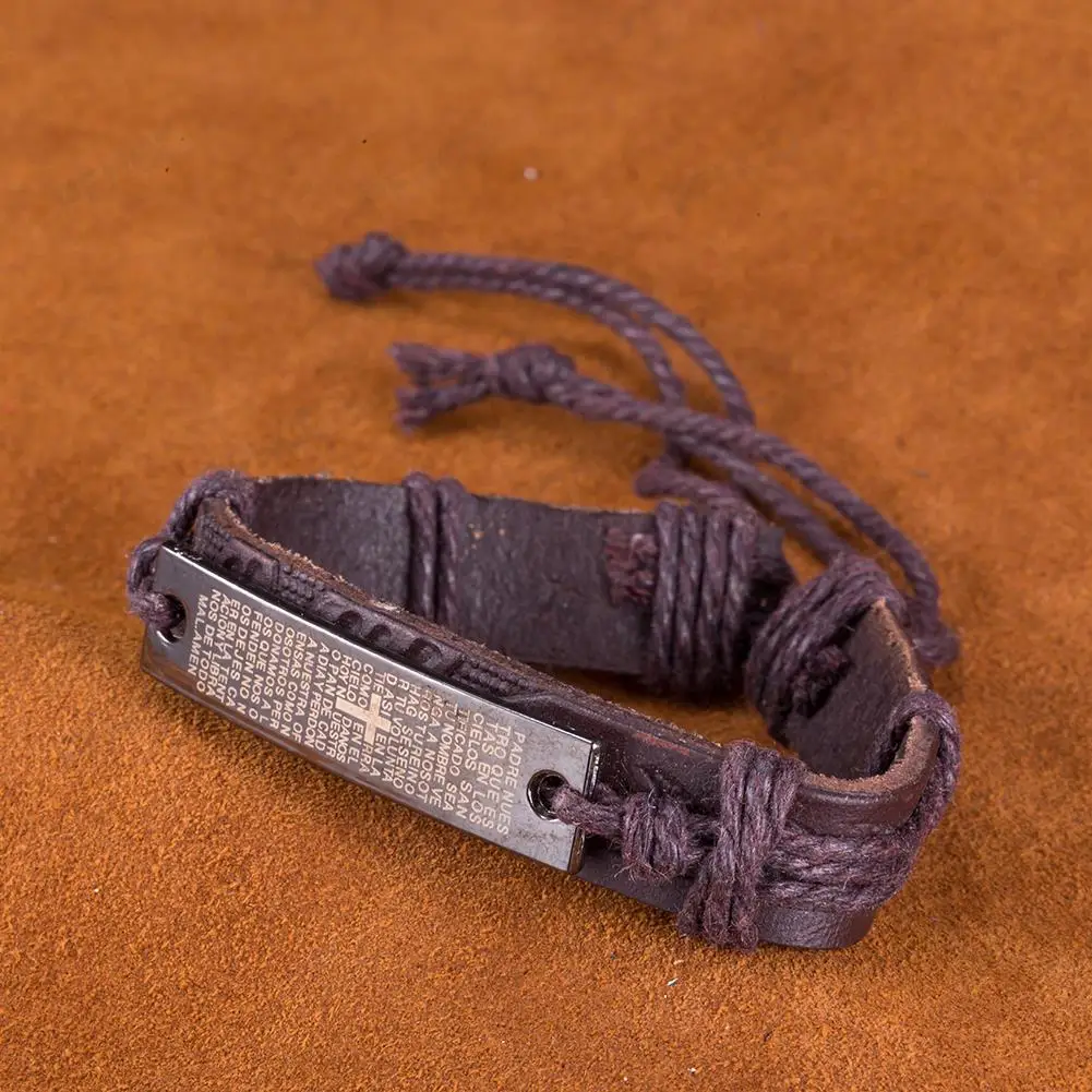 Браслеты из искусственной кожи pulceras braclet cuero deri черные амулеты dijes браслеты regalos