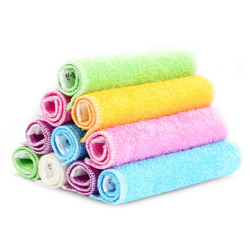 Кухонная салфетка для мытья посуды утолщенное антипригарное масло из