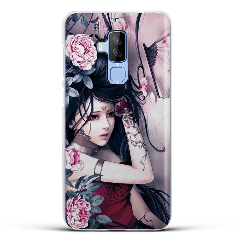 For Homtom S8 Case Hard Plastic Back Cover Luxury Cartoon Painting Mobile Phone Protective Shell 5.7&quot |