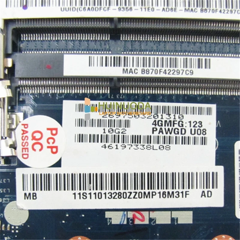 NOKOTION 11S11013 материнская плата для ноутбука Lenovo ideapad G575 процессор E450 ddr3|cpu for laptop|laptop