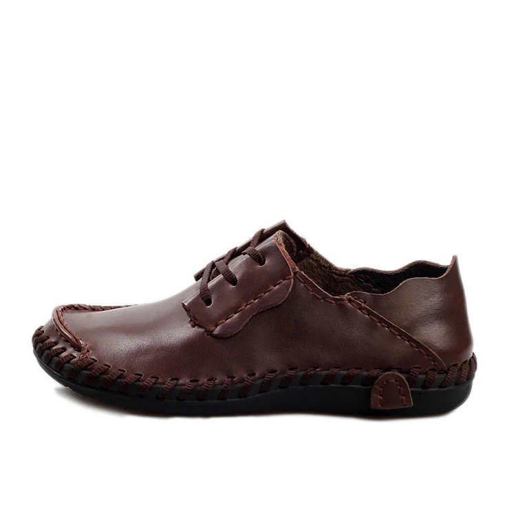 Genuine Leather Men Shoes Loafers New Men's Driving Oxford Casual Flats Business Man Sneakers ws973 free shipping | Спорт и