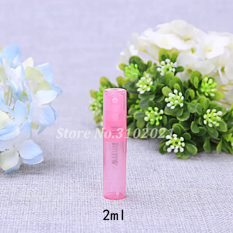 Флаконы-распылители пластиковые 2 мл 10 шт. косметическая бутылка с распылителем |