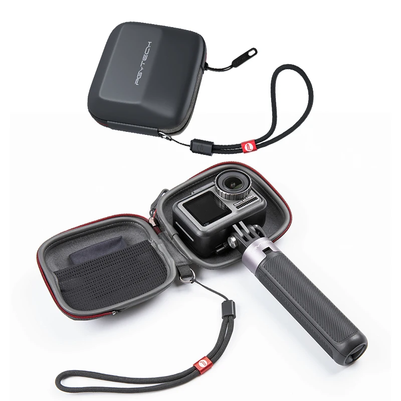 Жесткий защитный чехол PGYTECH для экшн-камеры сумка хранения OSMO Gopro Xiaoyi 4K запчасти