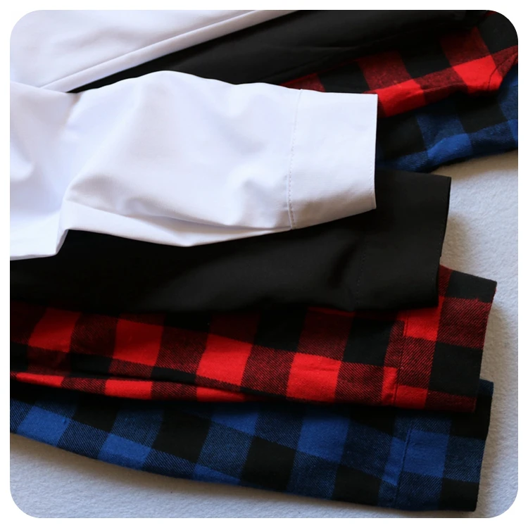 Camisa Social Masculina Camiseta весна и осень Han версия длинных мужских рубашек с длинными рукавами для женщин