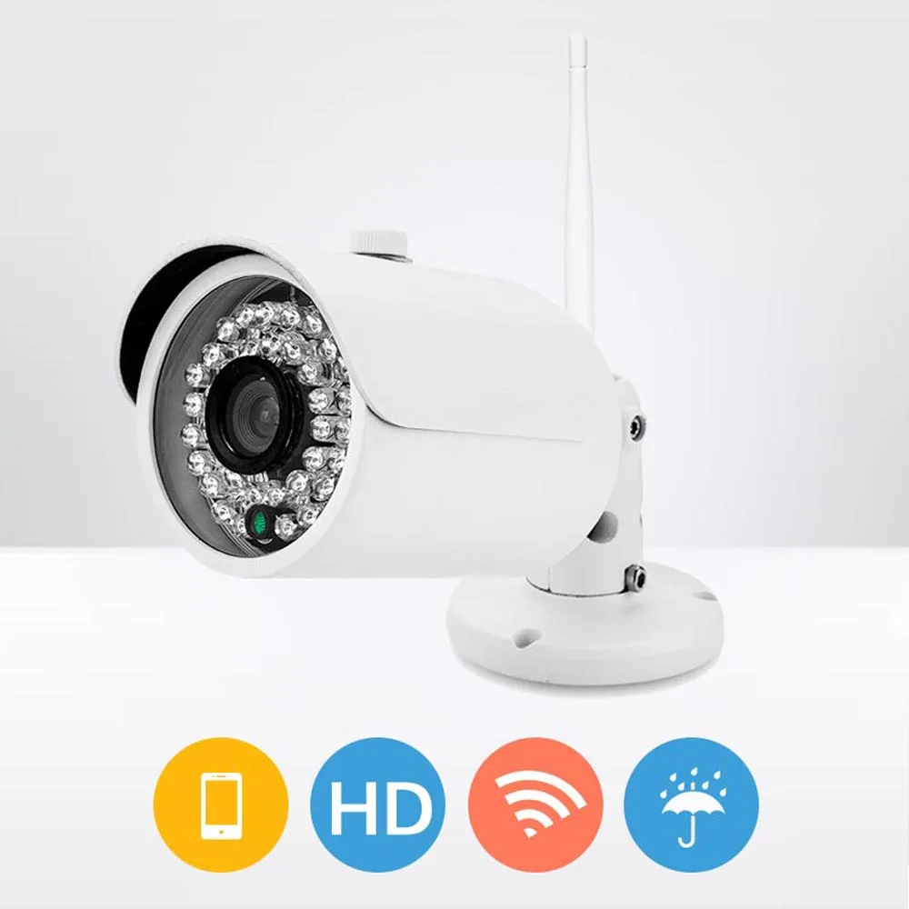 Owlcat Wi Fi IP Камера Пуля Открытый Onvif Беспроводной сети Камара 1MP Full HD 720P ИК ночного