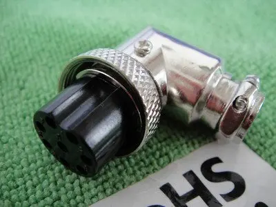 1 шт. 8-контактный авиационный прямоугольный разъем ветчиной микрофон радио