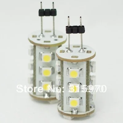 Светодиодная лампа G4 15 светодиодов 3528SMD работает при 12 В переменного тока/12