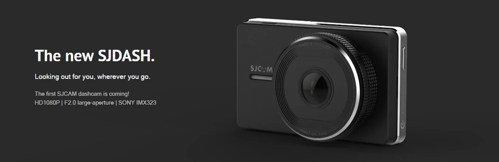 Автомобильный видеорегистратор SJCAM SJDash Full HD 1080 P, видеорегистратор sj, видеорегистратор, видеокамера, ночная версия, автомобильная камера 3," дюймов DV