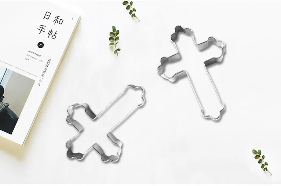 Upspirit металлический крест резак для печенья из нержавеющей стали форма для печенья печенье хлеб резак для фруктов форма DIY украшения торта инструмент для выпечки