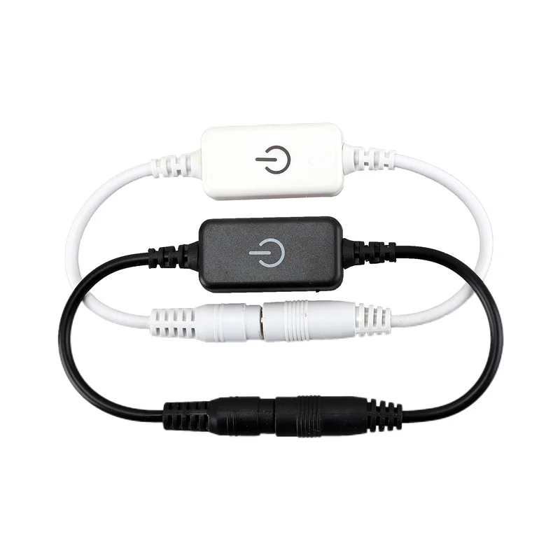 DC12V-24V Itouch светодиодный диммер сенсорный переключатель 1CH сенсорный линейный контроллер разъем постоянного тока для SMD5050 3528 одноцветные полосы света