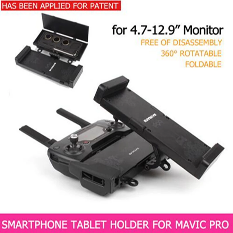 

Extended Holder Remote Controller 4.7-12.9in Phone Tablet Support Holder with Strap for DJI SPARK/ MAVIC Pro/Mavic 2/Mavic Air