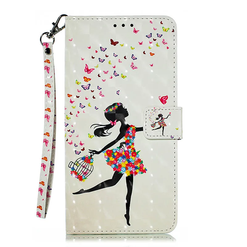 Black Girl Для huawei P30 Pro Коврики 10 20 Lite P30 P20 Nova 4E 4 3e 2i кожаный бумажник телефон чехол для iPhone 6 6s плюс Флип Стенд сумка Обложка - Цвет: Black Girl