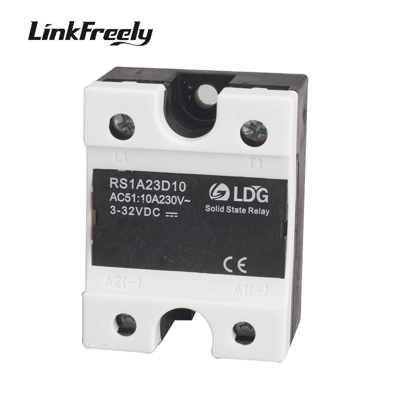 RS1A23D10 10 шт. Однофазное твердотельное реле Mini Triac А выход 24 280 В переменного тока