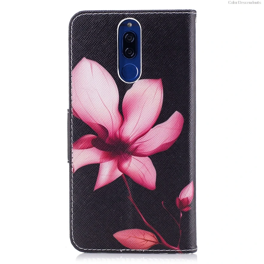 Флип кейс для huawei mate 10 Lite RNE L01 L21 кожаный чехол мобильного телефона Коврики