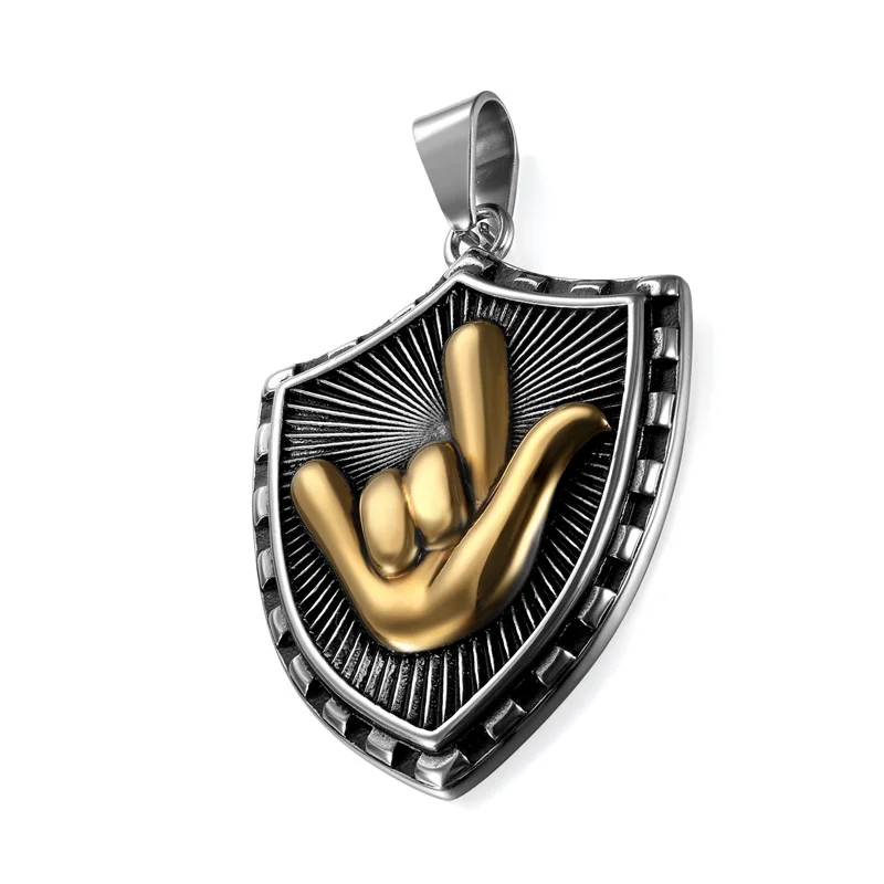 Ожерелье с подвеской Boniskiss из нержавеющей стали для мужчин и женщин колье