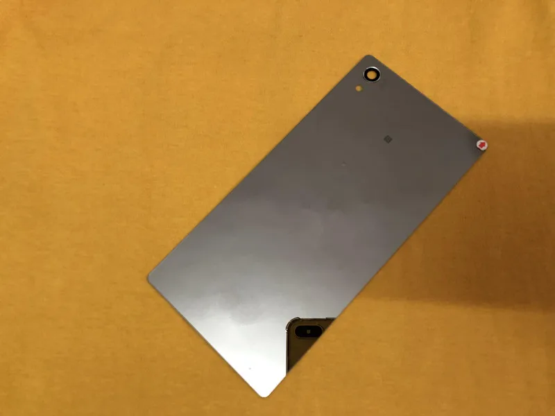 AAA зеркальный задний корпус для sony Xperia 5," Z5 Premium Z5 Plus Z5p E6853 E6883 E6833 заднее стекло Крышка батарейного отсека