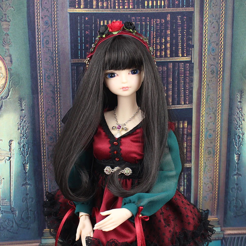 MMGIRL кукла forturn days 1/4 45 см милая девушка с макияж волосы черные с/без наряды обувь|1/4