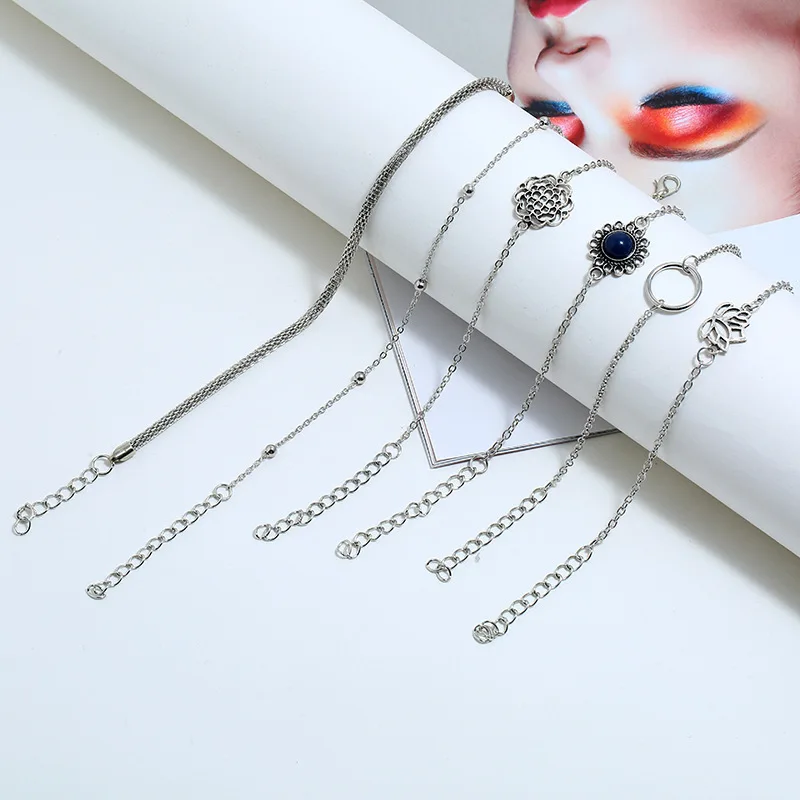 Богемные стили микс лотоса ракушка черепаха сердце волна любовь кристалл мрамор