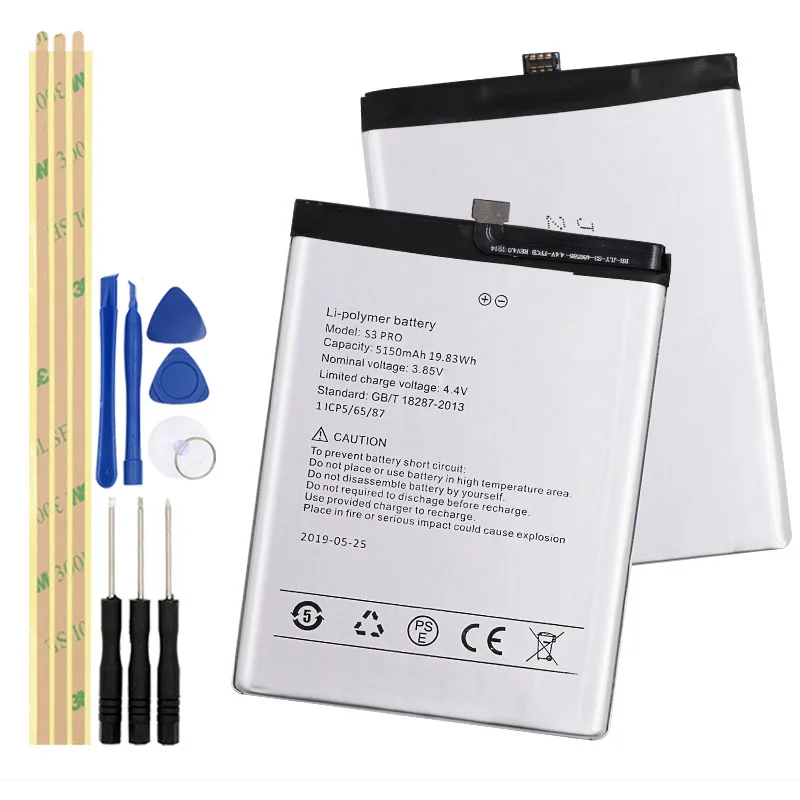 Аккумулятор 3,85 V 5150mAh Для UMI Umidigi F1/F1 Play/S3 Pro, сменные батареи для телефона, батарея+ Инструменты