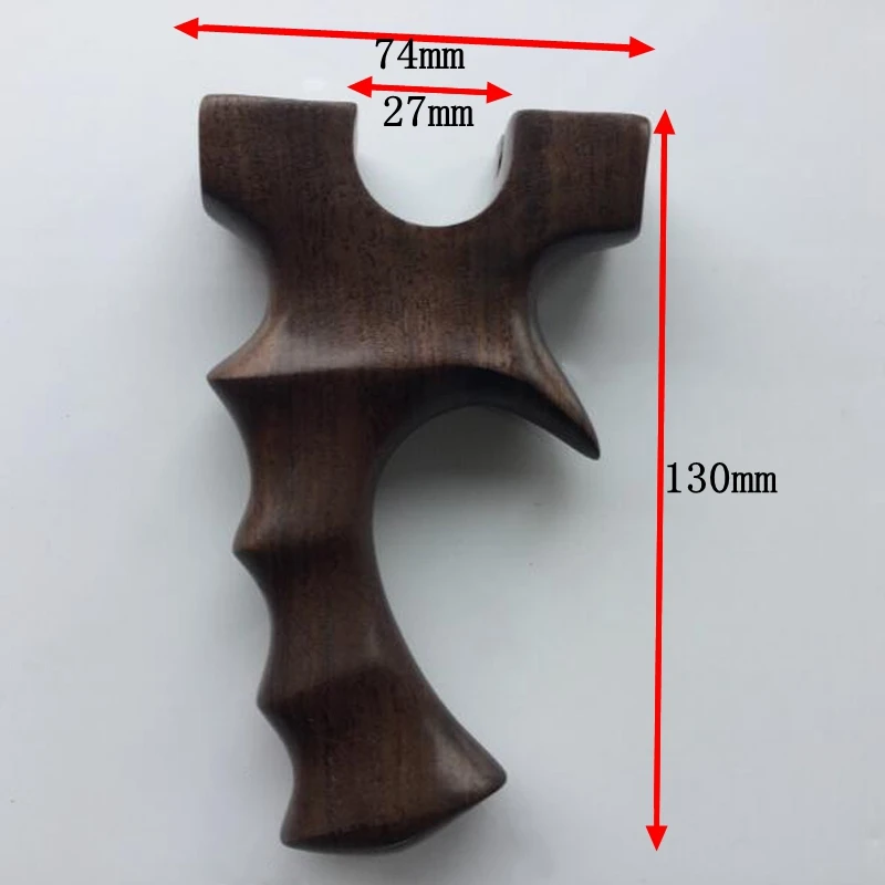 Рогатка деревянная 12 6 см 3 мощных резинки 1 шт.|slingshots wooden|slingshots for huntingslingshot band |