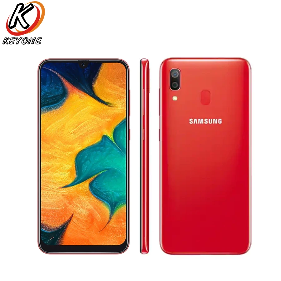 Абсолютно Новый Samsung Galaxy A30 A305F DS 4G LTE мобильный телефон 6 4 дюйма Гб ОЗУ 64 ПЗУ