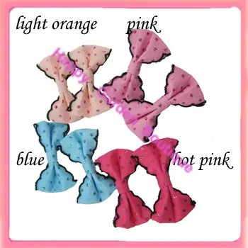 Бесплатная доставка! 100 шт./партия бант для волос разные цвета