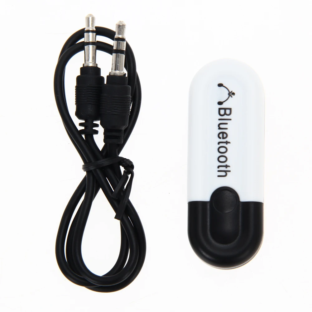 3,5 мм аудио разъем Интерфейс Двойной выход автомобильный USB A2DP Bluetooth приемник беспроводной аудио приемник адаптер с аудио кабелем