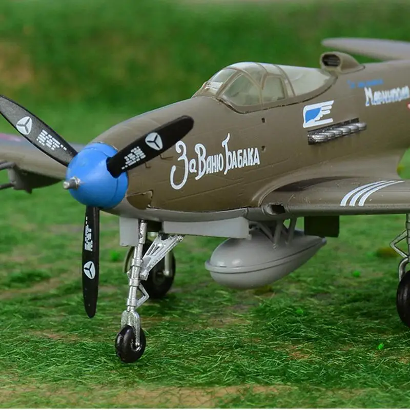 Предварительно построенный 1/72 масштаб P-39N самолет Второй мировой войны колокол P-39 истребитель Airacobra хобби Коллекционная готовая пластиковая модель