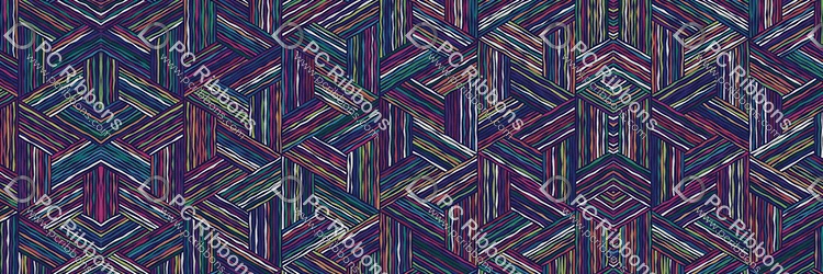 New design stripe messy printed ribbon DIY hair accessories material grosgrain 100 yards | Дом и сад