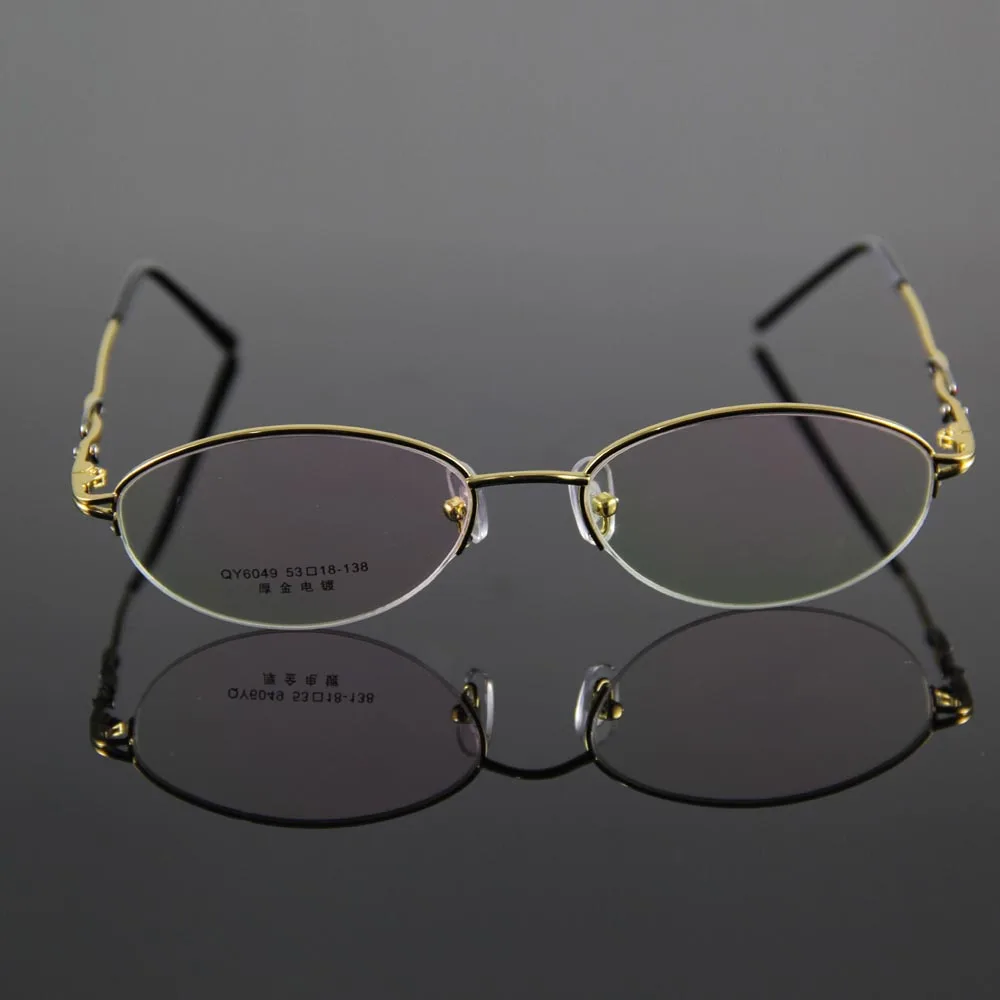 Оправа для очков овальная Женская оправа без оправы|oval eyeglass frames|women spectacle frameframe women