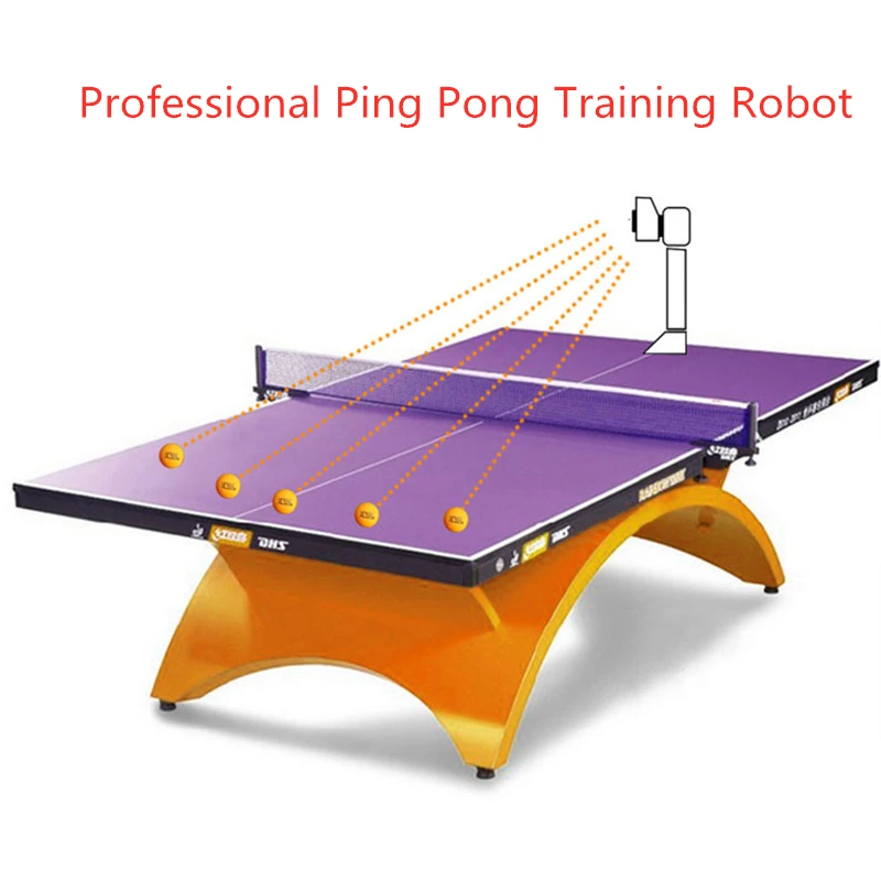 Новый автоматически Настольный Теннисный тренажер портативный