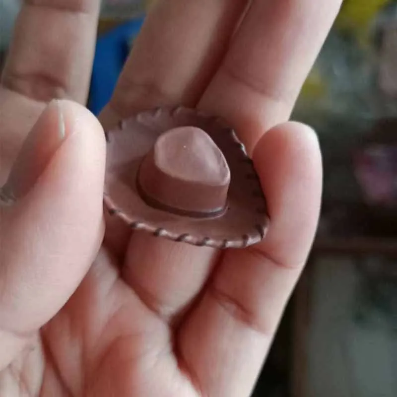 10 шт. История игрушек Мини Вуди шляпа Фигурки Игрушка маленький древесный Ковбой