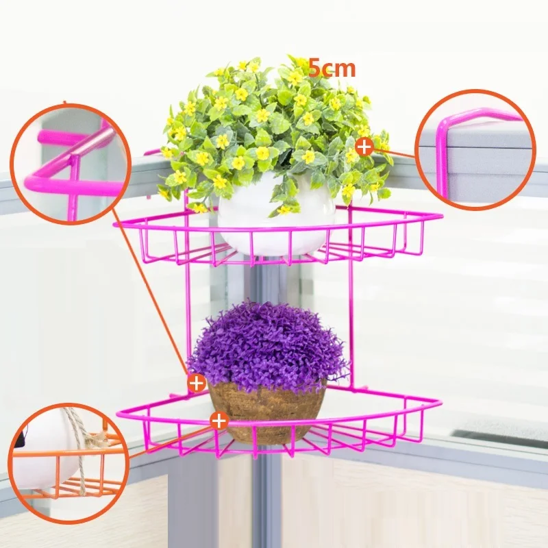 Dekoru Salincagi украшение Terrasse металлический Garten Dekoration Mensole Per Fiori стенд Balkon балкон Цветочная полка завод стеллаж