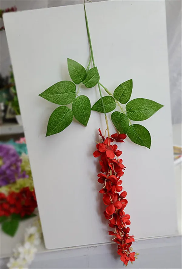 Искусственные цветы Гортензия хлорофитум длина 24 шт./лот | Дом и сад