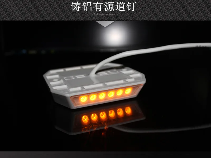 DC12V Новый дизайн хит продаж светодиодный проводной дорожный жёлтый легкий