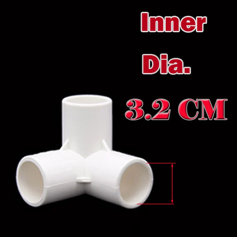 Прочные пластиковые фитинги 32 мм DIY полки/шкафы проектные соединения/разъемы