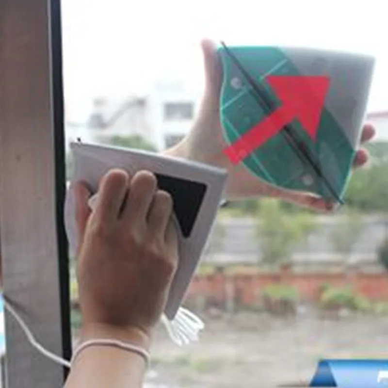 Супермагнитная щетка для мытья окон стекол очиститель стеклоочистителя