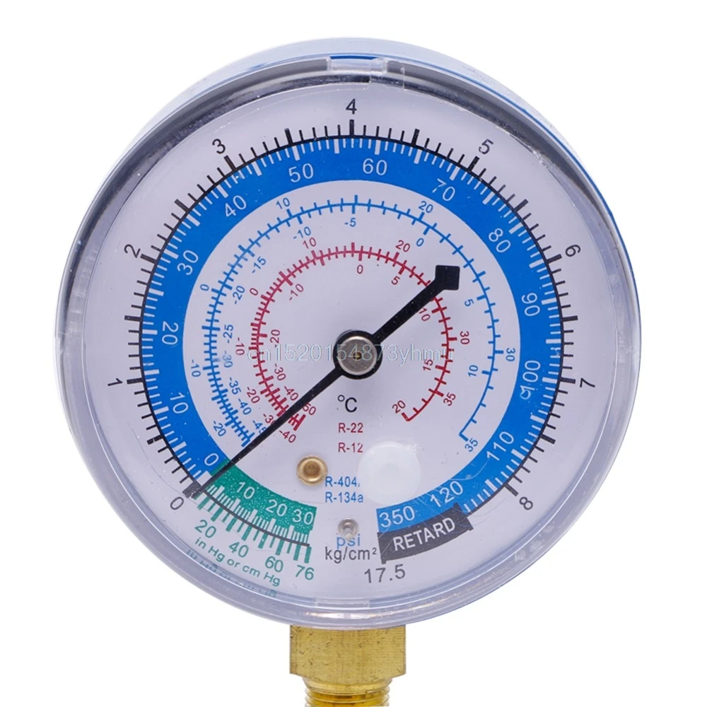 AIMOMETER кондиционер R404 R134A R22 хладагент низкого давления датчик PSI KPA Синий