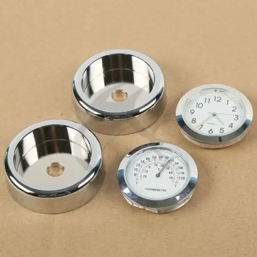 

Мотоциклетные часы на лобовое стекло с температурным циферблатом для Harley Honda Suzuki Yamaha Kawasaki