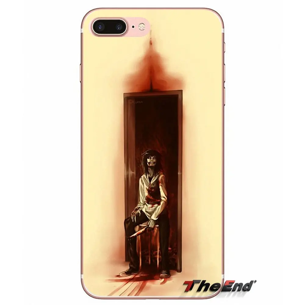 Мягкий чехол для HTC One M7 M8 A9 M9 M10 E9 Plus Desire 630 530 626 628 816 820 Motorola G G2 G3 Jeff the killer Animation|case a|case