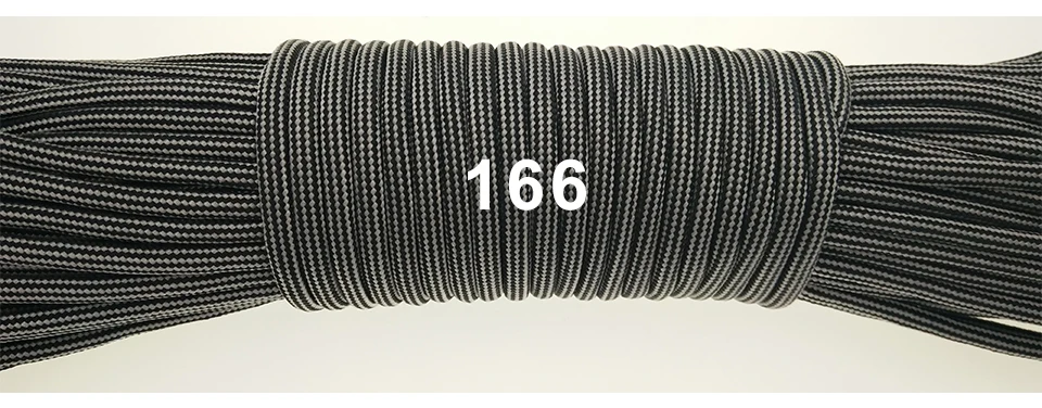 YOUGLE Paracord 550 парашютный шнур веревочка Mil Spec type III 7Strand 100FT оборудование для альпинизма кемпинга выживания 165-171