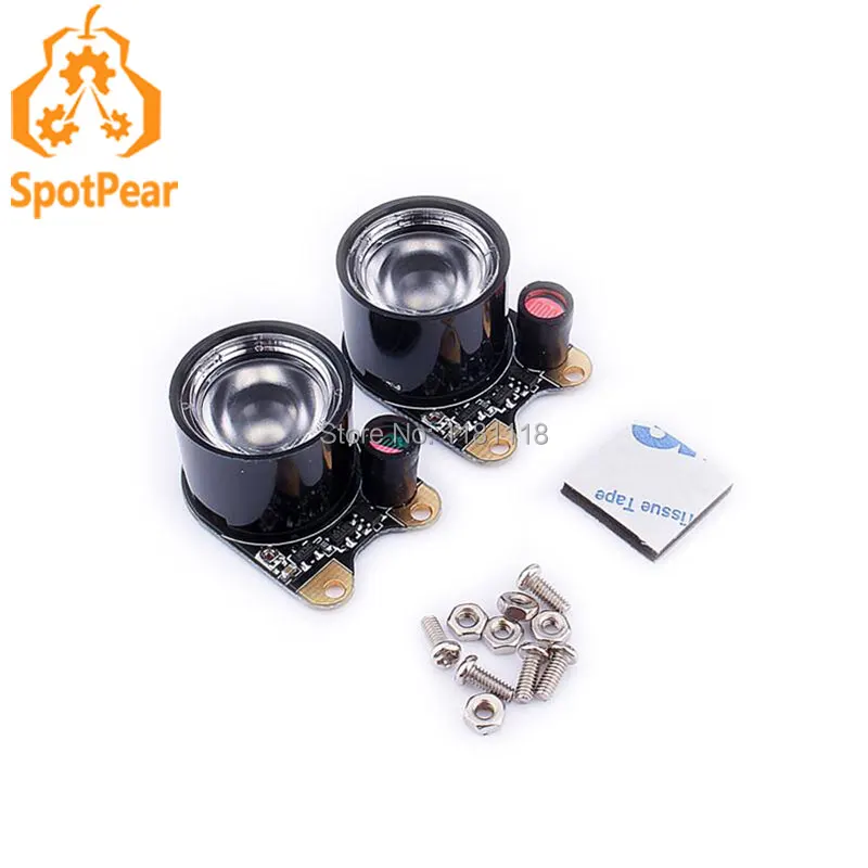 Paspberry Pi камера 2 шт. инфракрасный светодиодный свет 3 Вт плата модуль ночного