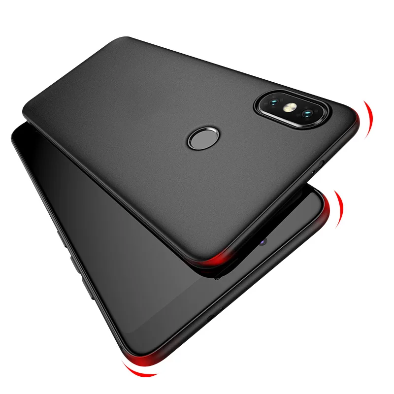 Redmi S2 чехол для xiaomi redmi s2 PC жесткий случае soild Цвет тонкая красная черный 5 99 дюймов |