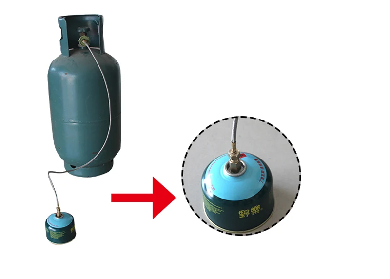 Многофункциональная походная плита пропан Заправка Адаптер LPG плоский газовый цилиндрический соединитель газовая плита LPG адаптер контейнера