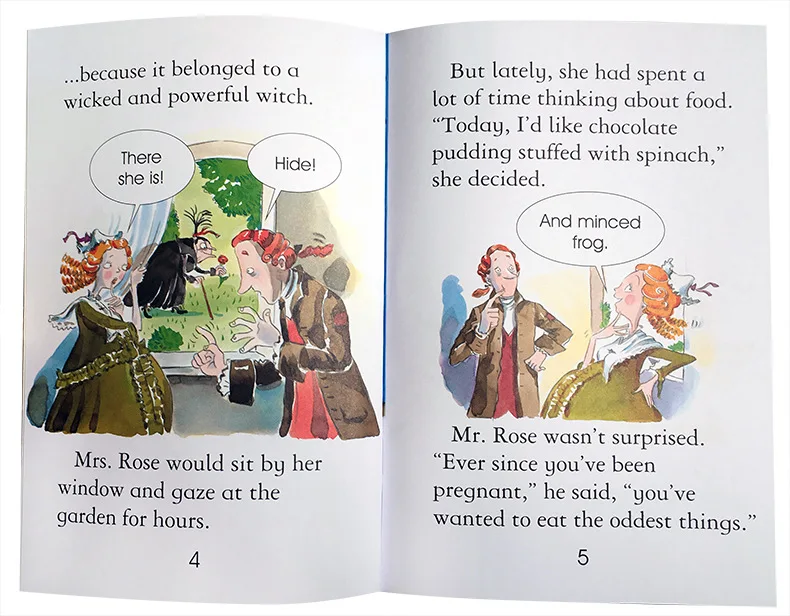 50 книг/комплект Usborne мой второй чтения библиотека английские картина история