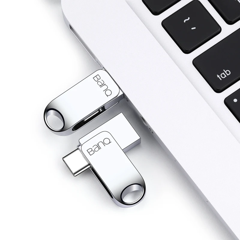 BanQ C61 USB флеш-накопитель 32 Гб OTG металлический USB 3,0 флеш-накопитель ключ 64 Гб Тип C высокоскоростной мини-флеш-накопитель карта памяти 16 Гб