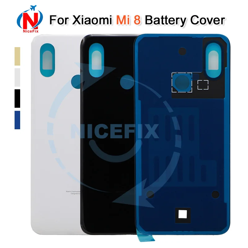 Задняя крышка для аккумулятора Xiaomi Mi 8 задняя корпуса xiaomi mi замена | Мобильные