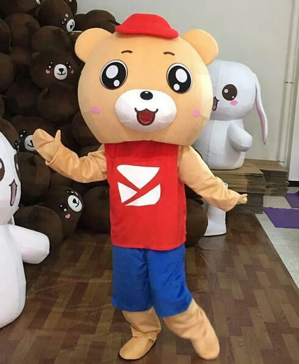 Новый стиль костюм талисмана медведя костюмы для косплея вечерние наряды игры
