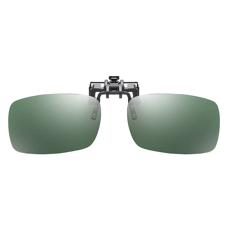New polarized clip square anti UV men driver mirror myopic glasses clamping piece outdoor sports tourism special OEM | Аксессуары для
