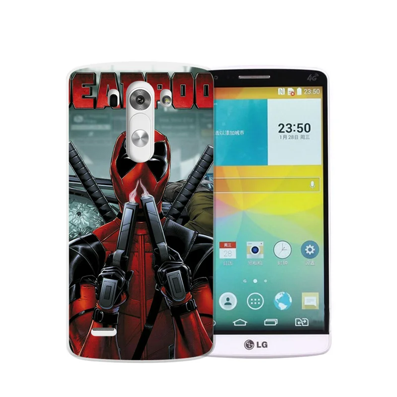 Мстители Дэдпул 4 для LG G4 G5 G6 K7 K8 K10 2017 Nexus 5X X Power 2 3 Чехол король etui крутой Роскошный